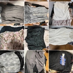 明日20日‼️急遽開催決定🎊 お家バザー開催👚60点以上ご購入で1点あたり50円になります。早い者勝ち‼️の画像