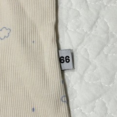 【2枚セット】マリンブルー長袖ダブルジップロンパース60-70サイズの画像