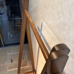 木製ハンガーラックの画像