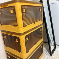 折りたたみ収納ボックス 3個セットの画像