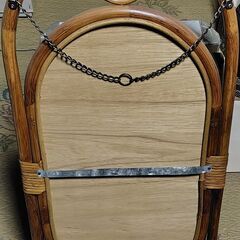 （J-958)　中型の壁掛け鏡（未使用）(加古川市　鶴林寺前）の画像