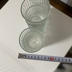 IKEA ガラスコップ　10個の画像