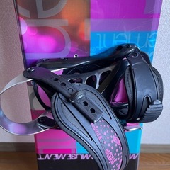 スノーボード4点セット　スノーボード板 ・ビンディング・ケース・ブーツ の画像