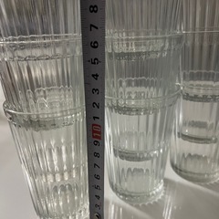 IKEA ガラスコップ　10個の画像