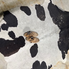 インテリア　大判　牛　カウレザー　ラグマット　カーペットの画像