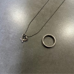 【美品】シルバーネックレス シルバー指輪 の画像