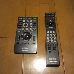 SONY BRAVIA 32インチ　2008年製　リモコン２個付きの画像