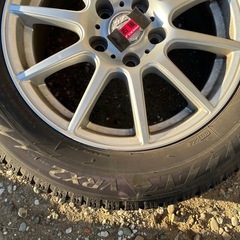 90ノアヴォクシープリウスαに16インチスタッドレス　トヨタ専用ホイール4本セットの画像