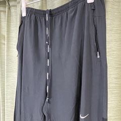NIKE ナイキ DRI-FIT トラックパンツ ジャージ ブラック　サイズM 黒の画像