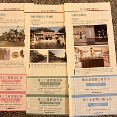 名鉄株主優待券　太平洋フェリー、名鉄観光サービス、有楽苑、明治村、名鉄商店の画像
