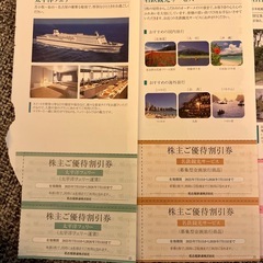 名鉄株主優待券　太平洋フェリー、名鉄観光サービス、有楽苑、明治村、名鉄商店の画像