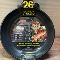 新品 26cm フライパン IH対応の画像