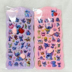 ⑥スティッチ 🍑シールの画像