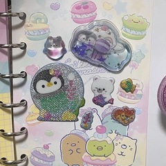 サンエックス すみっコぐらし シール帳の画像