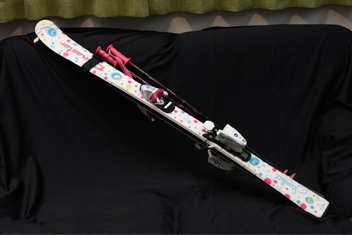 ダイナスタースキー板ビンディング付き130cm (Azu) 信濃松川のスキーの