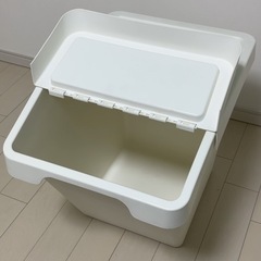 【美品】フタ付収納ボックス2個 / IKEA SORTERA / イケア ソルテーラ / 37Lの画像