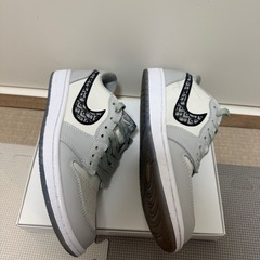 NIKEスニーカー Dior Air Jordan1 Low 26cmの画像