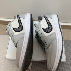 NIKEスニーカー Dior Air Jordan1 Low 26cmの画像