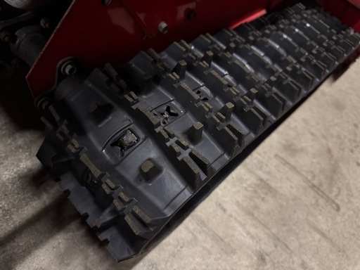 ③ヤナセ 中古除雪機　810HSTⅡ ゴムクローラ新品　整備済み