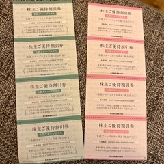 名鉄株主優待券　名鉄グループホテル　宿泊、飲食割引券の画像