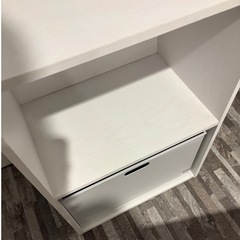 ニトリ2段 カラーボックス ボックス付きの画像