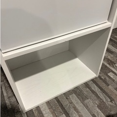 ニトリ2段 カラーボックス ボックス付きの画像