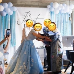 ウェディング向け タペストリーの画像