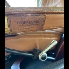 チェア　オットマン付き　ネイルチェアの画像