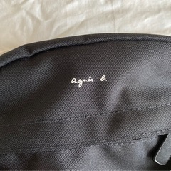 ショルダーバッグ 黒 ナイロン BLACKの画像