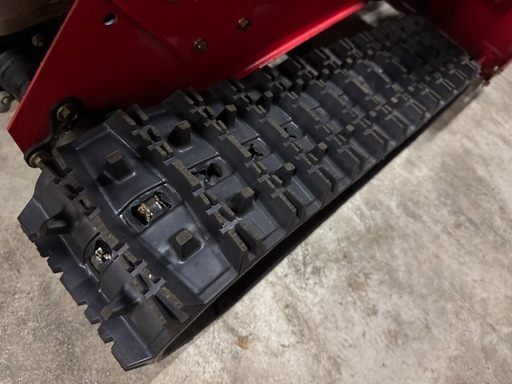 ②ヤナセ　中古除雪機　810HST Ⅱ ゴムクローラ新品　整備済み