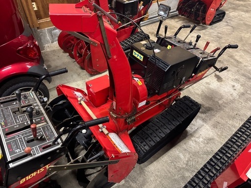 ②ヤナセ中古除雪機810HST Ⅱ ゴムクローラ新品整備済み (TMKTRADING