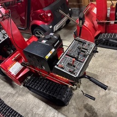 ②ヤナセ　中古除雪機　810HST Ⅱ ゴムクローラ新品　整備済みの画像