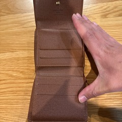 ルイヴィトン　ダブルホック財布の画像