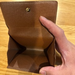ルイヴィトン　ダブルホック財布の画像