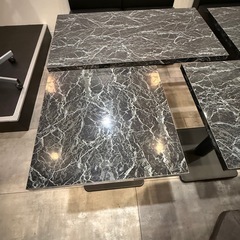 決まりました！1/25迄に取りに来て下さる方限定。テーブル4個セットの画像