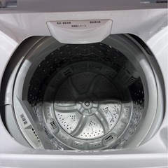 L1901 IRISOHYAMA アイリスオーヤマ 縦型洗濯機 6kg 2020年製 一部割れありの画像