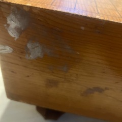 囲碁　碁盤  脚付き 汚れありの画像