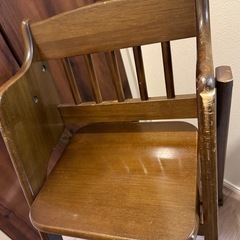 子供用イス(ブラウン)の画像