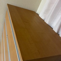 ナチュラルウッド　チェストの画像