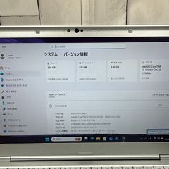 美品＞1262 軽量 Panasonic レッツノート CF-LV9 8GB/SSD256 i5 office2024 Win11 大画面ノートパソコンの画像