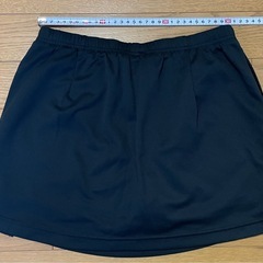 【猫飼い】 Mizuno レディース 黒スコート XLの画像