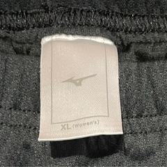 【猫飼い】 Mizuno レディース 黒スコート XLの画像