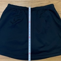 【猫飼い】 Mizuno レディース 黒スコート XLの画像