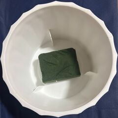 ♪ 美品 ♪　お正月生け花如何　フラワーベース LP06号＋竹花入れ置き筒の画像