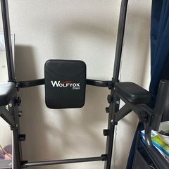 懸垂・ディップス用トレーニング器具（パワータワー）自宅筋トレにの画像