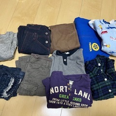 秋冬用　100サイズ　長袖 長ズボン の画像