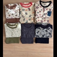 秋冬用　100サイズ　長袖 長ズボン の画像