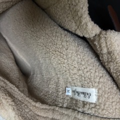 ライダースボアジャケット　黒色　Mサイズの画像