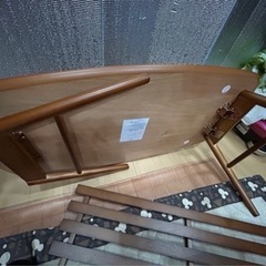 新品未使用品　折りたたみテーブルの画像