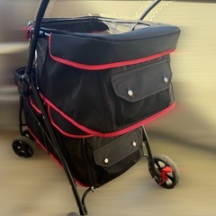 二段ペットカート(小型〜中型犬) の画像